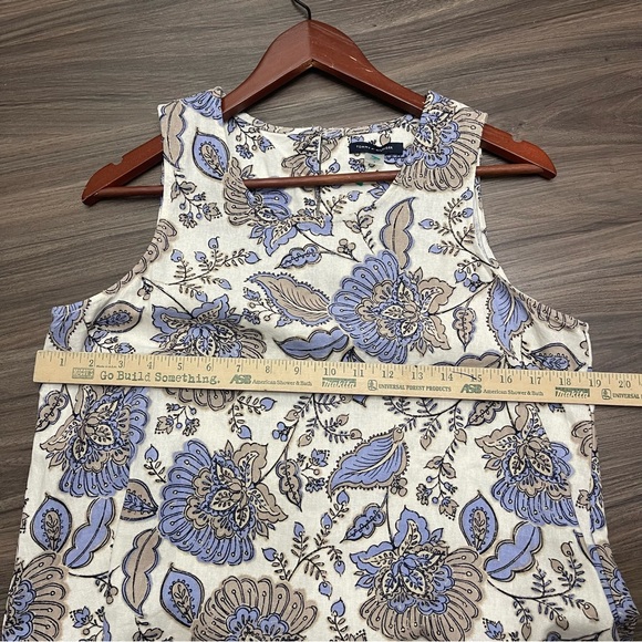 Tommy Hilfiger Sleeveless Provincial Paisley Flounce Hem Dress size 8 - Picture 8 of 11